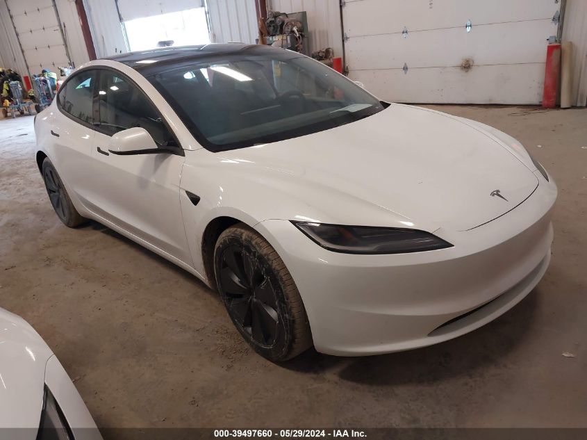 2024 TESLA MODEL 3 - 5YJ3E1EA8RF732574