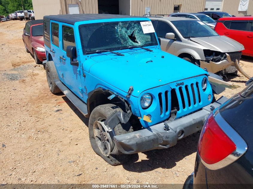 2017 Jeep Wrangler Unlimited Sport 4X4 VIN: 1C4BJWDG1HL704914 Lot: 39497661