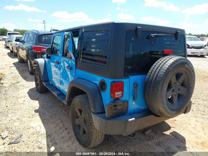 2017 Jeep Wrangler Unlimited Sport 4X4 VIN: 1C4BJWDG1HL704914 Lot: 39497661