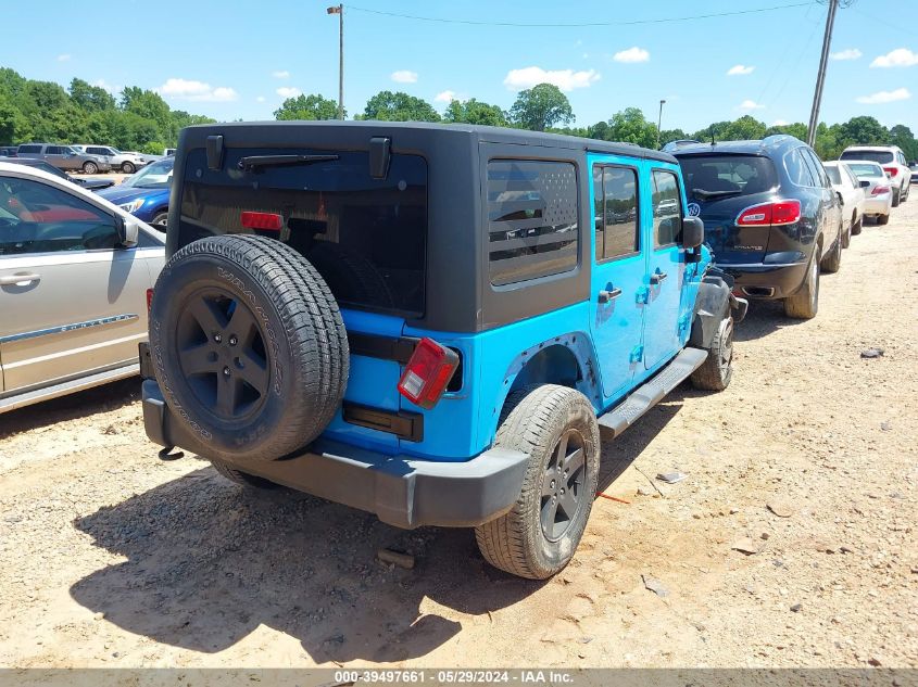 2017 Jeep Wrangler Unlimited Sport 4X4 VIN: 1C4BJWDG1HL704914 Lot: 39497661