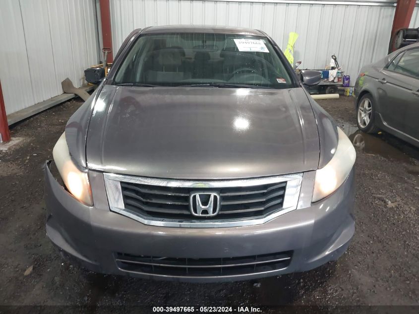 2010 Honda Accord 2.4 Lx VIN: 1HGCP2F3XAA076621 Lot: 39497665