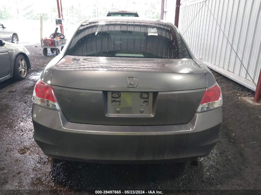 2010 Honda Accord 2.4 Lx VIN: 1HGCP2F3XAA076621 Lot: 39497665