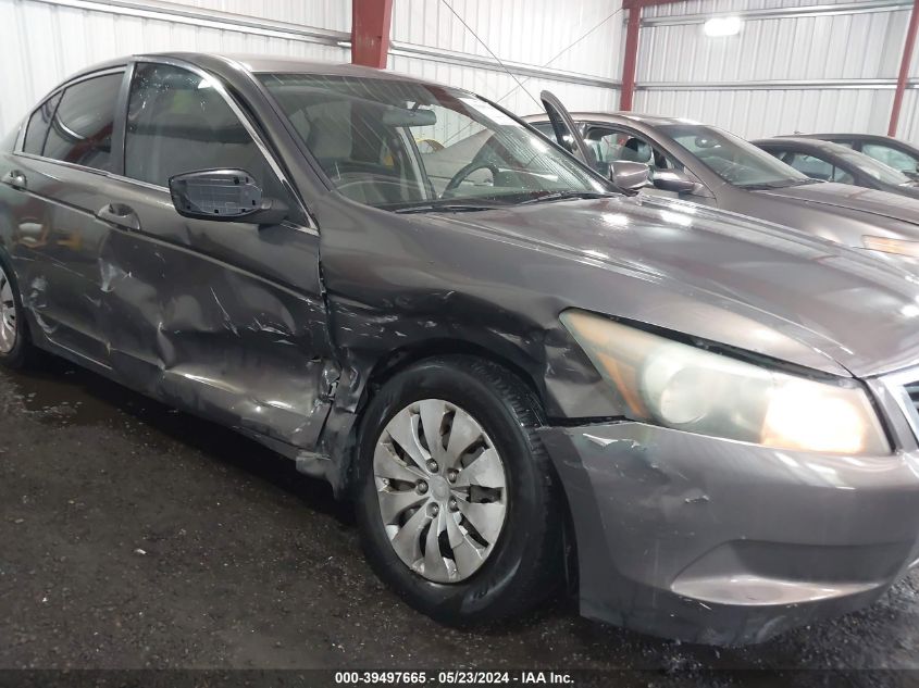 2010 Honda Accord 2.4 Lx VIN: 1HGCP2F3XAA076621 Lot: 39497665