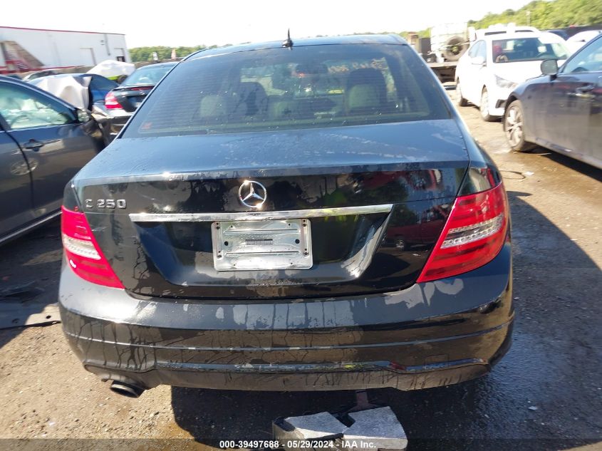 2012 Mercedes-Benz C 250 Luxury/Sport VIN: WDDGF4HB2CR235564 Lot: 39497688