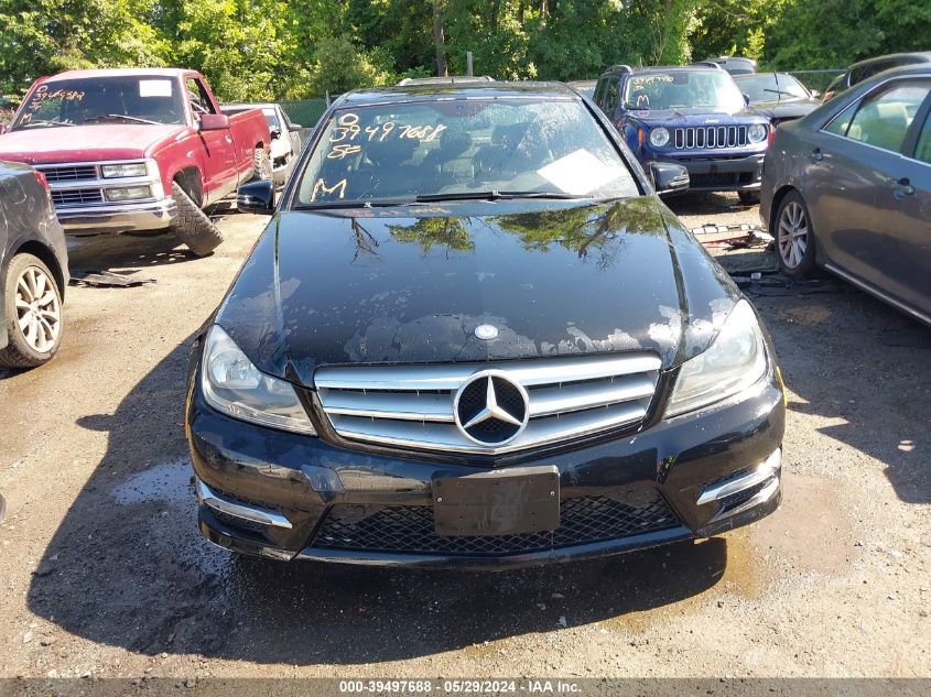 2012 Mercedes-Benz C 250 Luxury/Sport VIN: WDDGF4HB2CR235564 Lot: 39497688