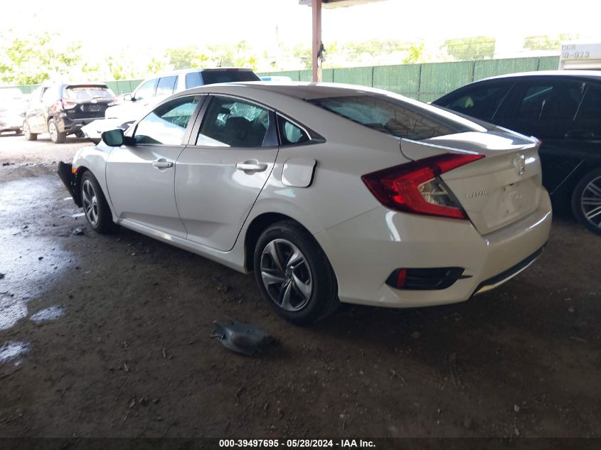 2HGFC2F65KH582184 2019 Honda Civic Lx