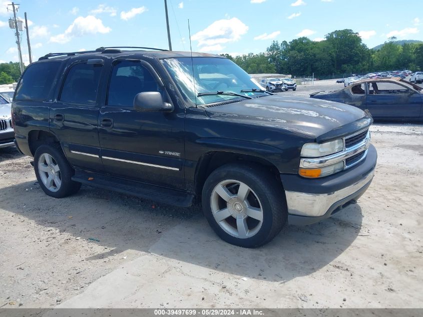 2001 Chevrolet Tahoe Ls VIN: 1GNEK13TX1J294800 Lot: 39497699