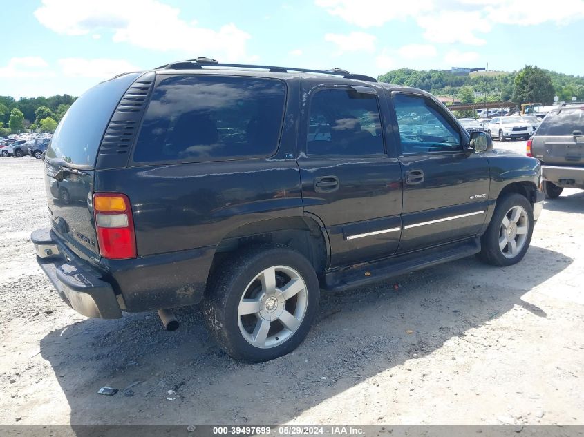 2001 Chevrolet Tahoe Ls VIN: 1GNEK13TX1J294800 Lot: 39497699