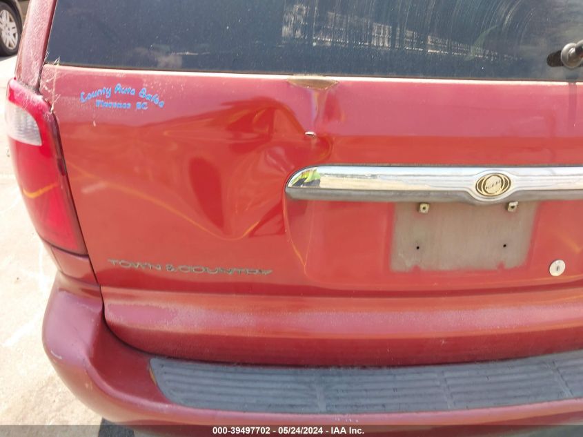 2007 Chrysler Town & Country Lx VIN: 2A4GP44RX7R191222 Lot: 39497702