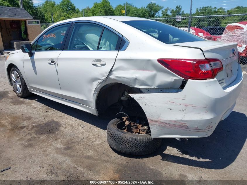 2015 Subaru Legacy 2.5I VIN: 4S3BNAA61F3058578 Lot: 39497706