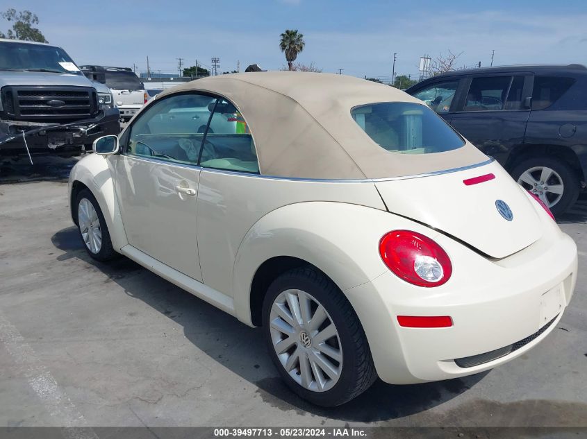 2008 Volkswagen New Beetle Se VIN: 3VWRG31Y08M413034 Lot: 39497713