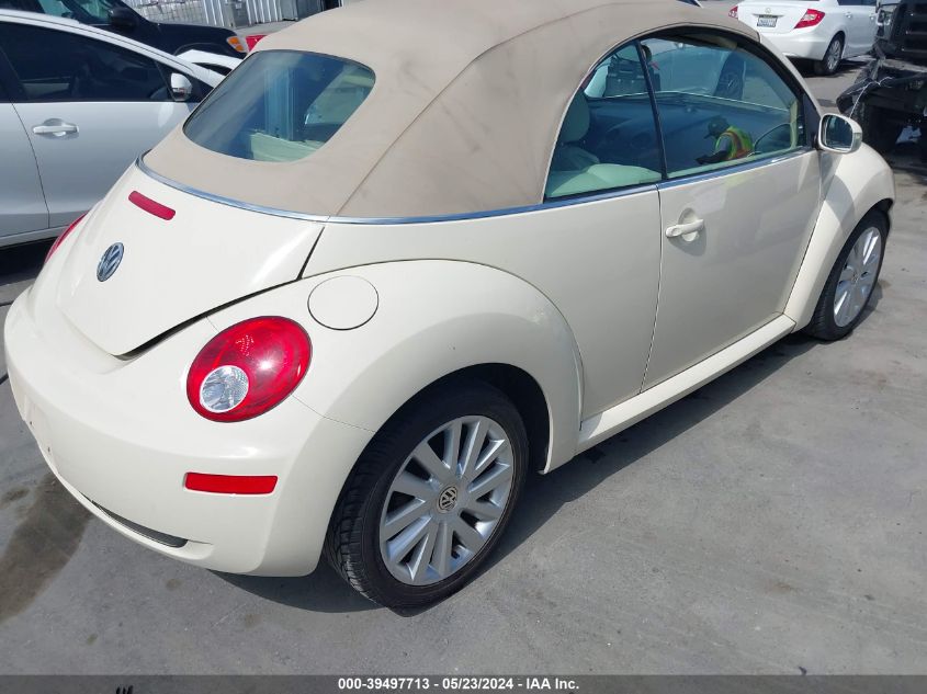 2008 Volkswagen New Beetle Se VIN: 3VWRG31Y08M413034 Lot: 39497713