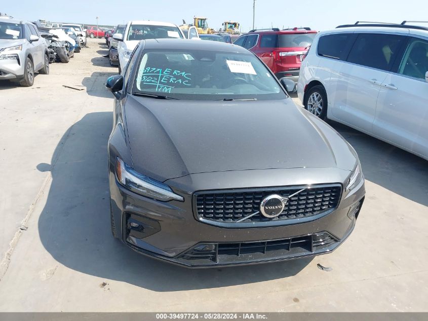 2024 Volvo S60 B5 Plus Dark Theme VIN: 7JRL12TL1RG298429 Lot: 39497724