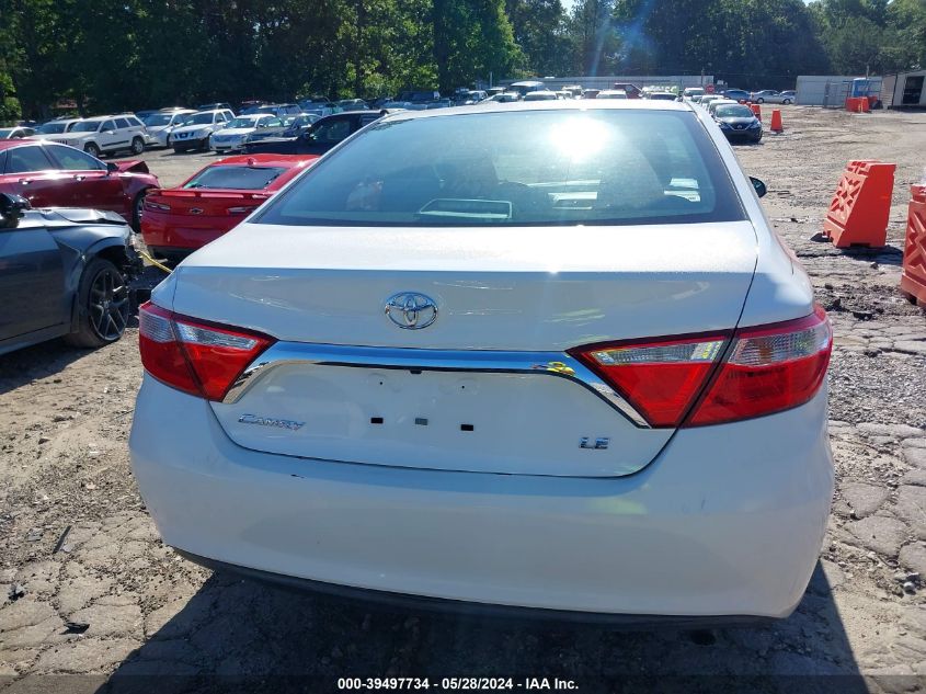 2015 Toyota Camry Le VIN: 4T1BF1FK3FU108681 Lot: 39497734