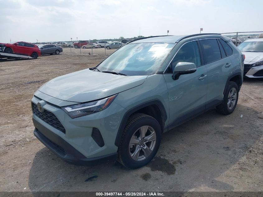 2022 Toyota Rav4 Xle/Xle Premium VIN: 2T3P1RFV1NW276595 Lot: 39497744