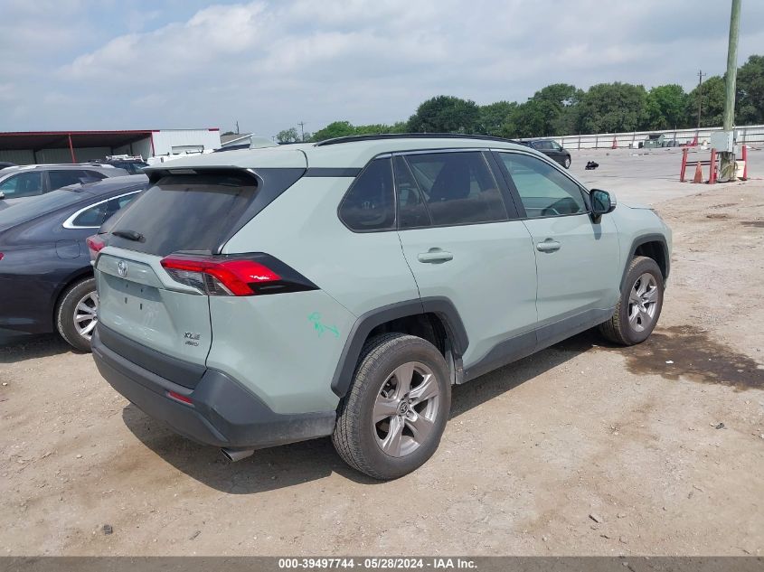 2022 Toyota Rav4 Xle/Xle Premium VIN: 2T3P1RFV1NW276595 Lot: 39497744