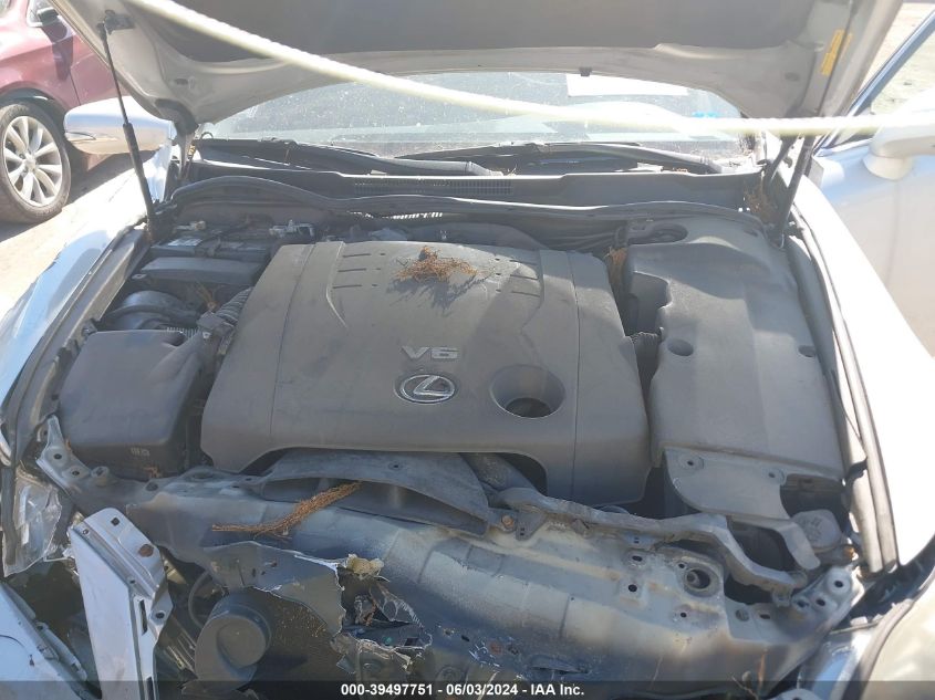2012 Lexus Is 250 VIN: JTHCF5C21C5059666 Lot: 39497751
