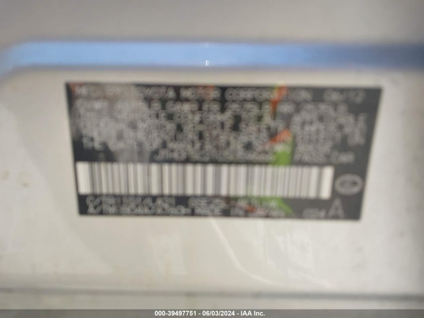 2012 Lexus Is 250 VIN: JTHCF5C21C5059666 Lot: 39497751