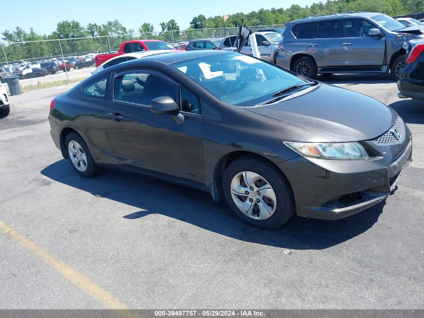 2013 Honda Civic Lx VIN: 2HGFG3B51DH512028 Lot: 39497757