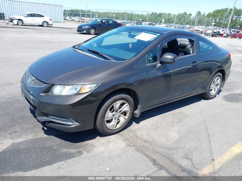 2013 Honda Civic Lx VIN: 2HGFG3B51DH512028 Lot: 39497757