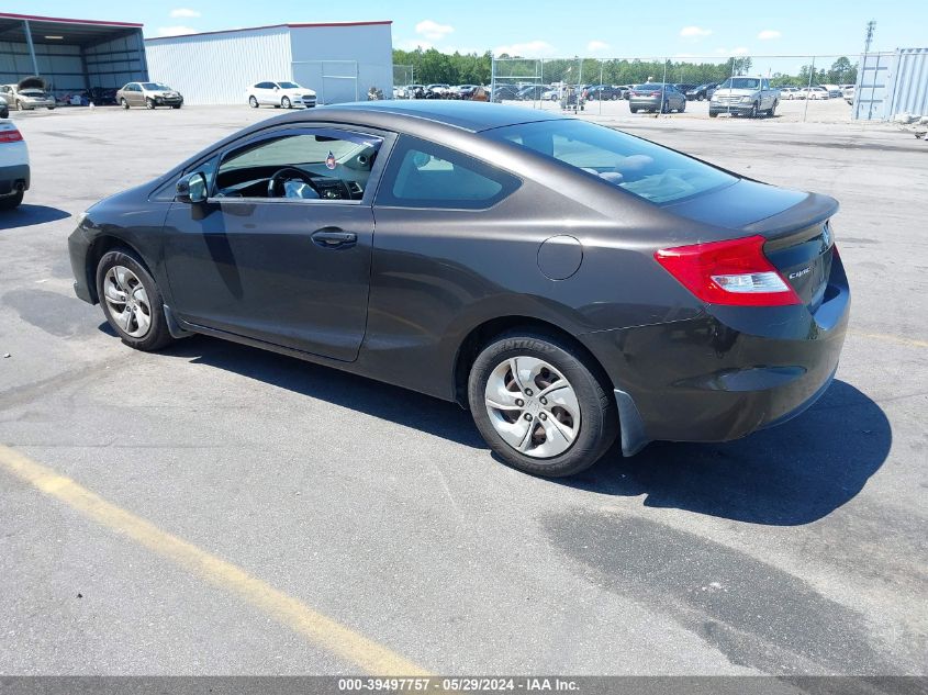 2013 Honda Civic Lx VIN: 2HGFG3B51DH512028 Lot: 39497757