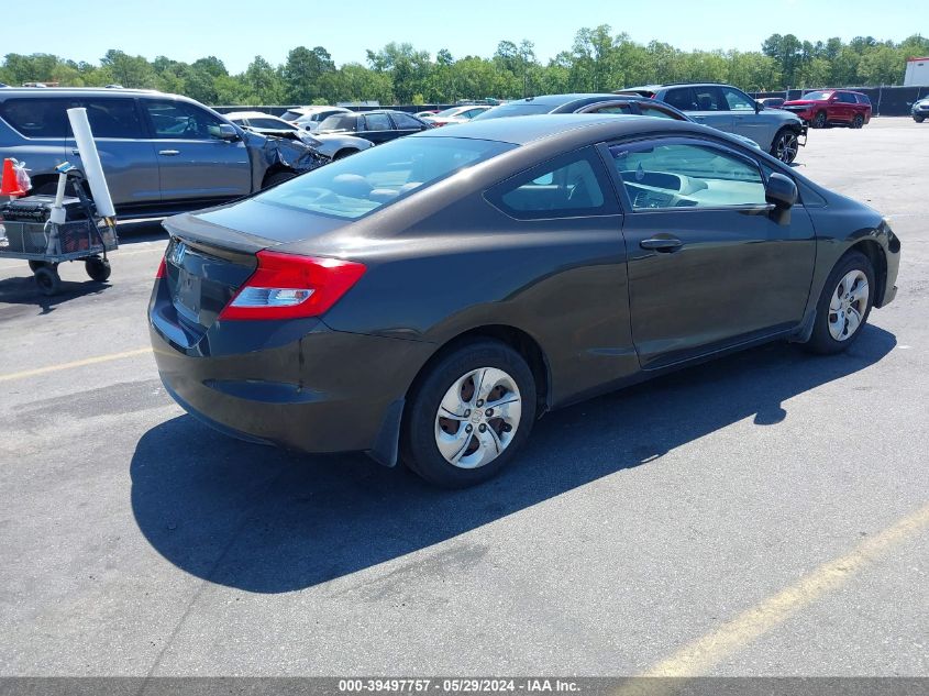 2013 Honda Civic Lx VIN: 2HGFG3B51DH512028 Lot: 39497757