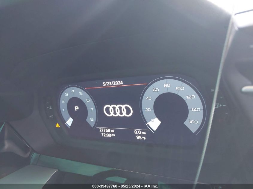 2022 Audi A3 Premium 40 Tfsi Front-Wheel Drive S Tronic VIN: WAUAUDGY7NA056396 Lot: 39497760