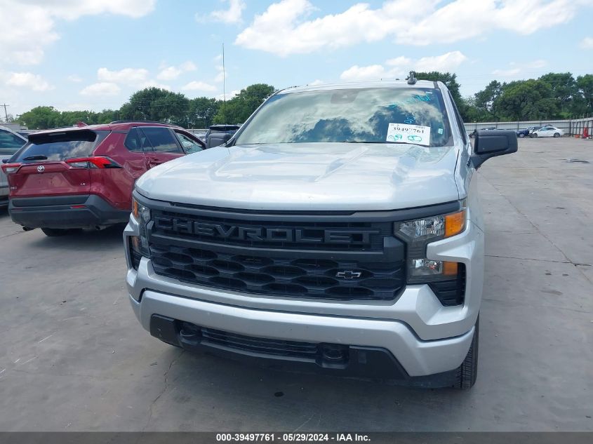 2022 Chevrolet Silverado 1500 4Wd Short Bed Custom VIN: 1GCPDBEK3NZ548151 Lot: 39497761