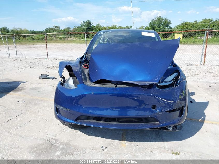 2020 Tesla Model Y Long Range Dual Motor All-Wheel Drive VIN: 5YJYGDEE0LF029529 Lot: 39497770