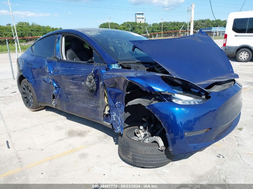 2020 Tesla Model Y Long Range Dual Motor All-Wheel Drive VIN: 5YJYGDEE0LF029529 Lot: 39497770