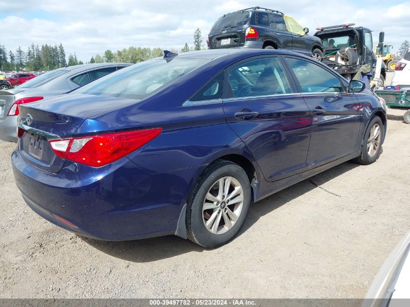 2013 Hyundai Sonata Gls VIN: 5NPEB4AC0DH658300 Lot: 39497782