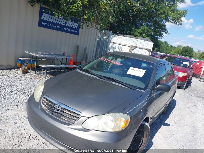 2008 Toyota Corolla Ce VIN: 2T1BR32E88C939245 Lot: 39497787