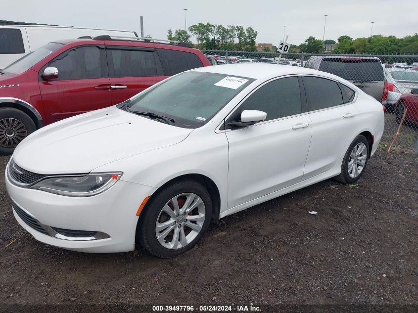 2015 Chrysler 200 Limited VIN: 1C3CCCAB7FN687354 Lot: 39497796