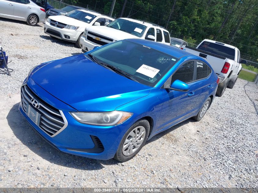 2017 HYUNDAI ELANTRA SE - 5NPD74LF3HH171358