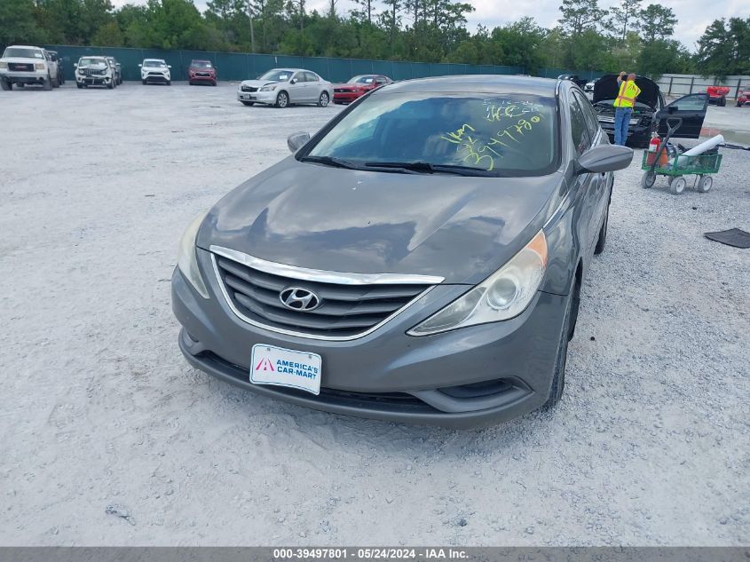 2013 Hyundai Sonata Gls VIN: 5NPEB4ACXDH519405 Lot: 39497801