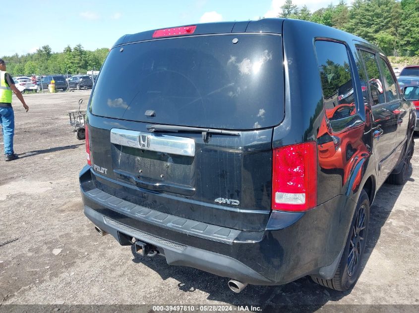 2014 Honda Pilot Ex-L VIN: 5FNYF4H74EB032632 Lot: 39497810