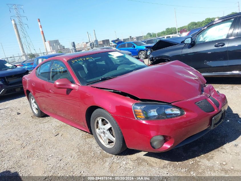 2004 Pontiac Grand Prix Gt2 VIN: 2G2WS522541102604 Lot: 39497814