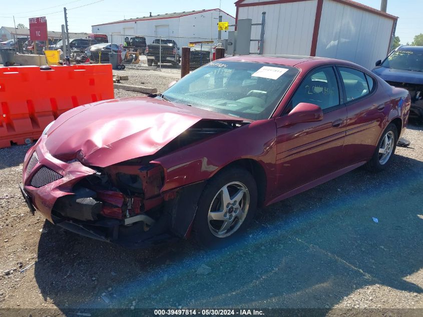 2004 Pontiac Grand Prix Gt2 VIN: 2G2WS522541102604 Lot: 39497814