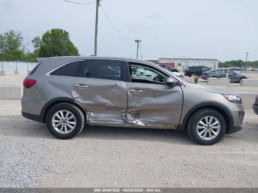 2019 Kia Sorento 2.4L L VIN: 5XYPG4A38KG544544 Lot: 39497825