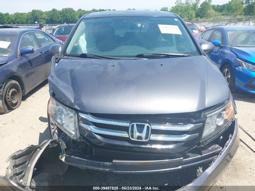 2014 Honda Odyssey Ex-L VIN: 5FNRL5H63EB095263 Lot: 39497828