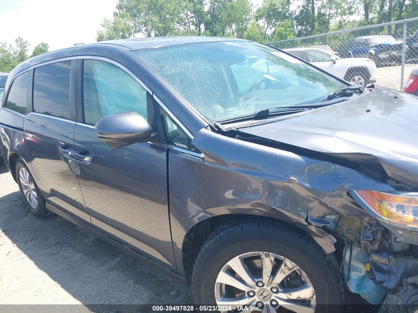 2014 Honda Odyssey Ex-L VIN: 5FNRL5H63EB095263 Lot: 39497828