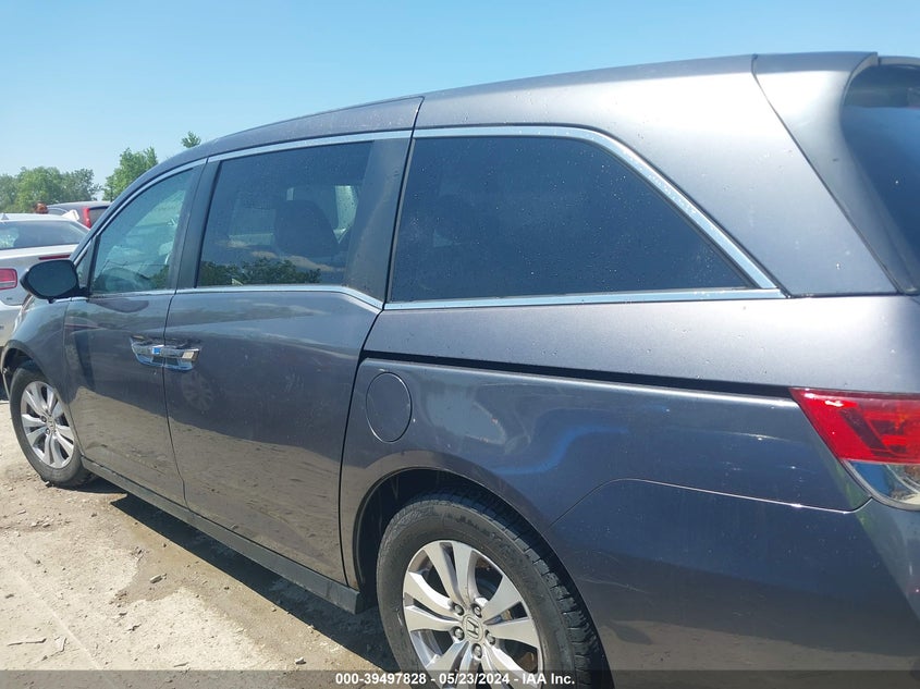 2014 Honda Odyssey Ex-L VIN: 5FNRL5H63EB095263 Lot: 39497828