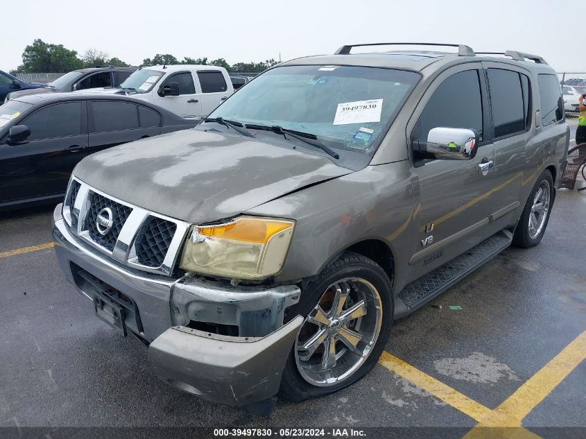 2006 Nissan Armada Le VIN: 5N1AA08AX6N735154 Lot: 39497830