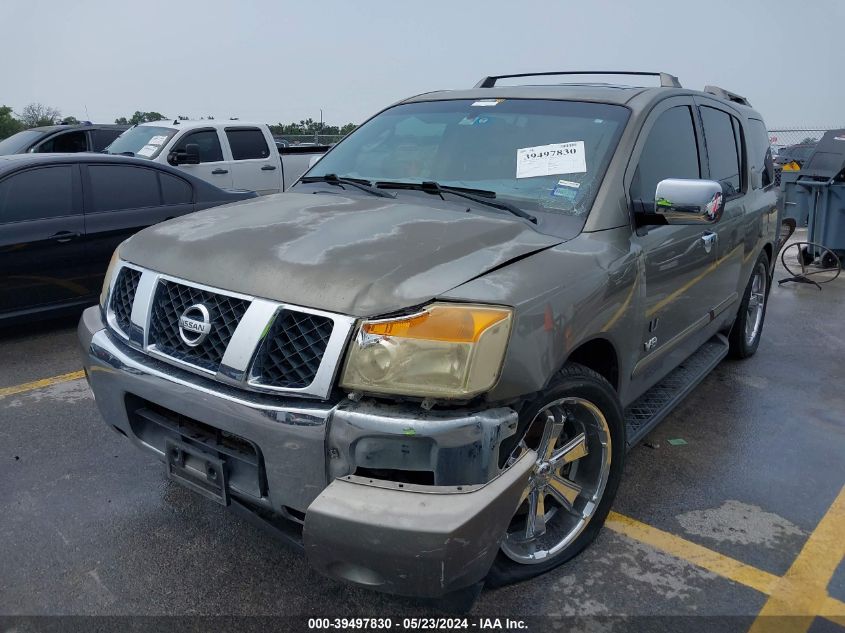 2006 Nissan Armada Le VIN: 5N1AA08AX6N735154 Lot: 39497830
