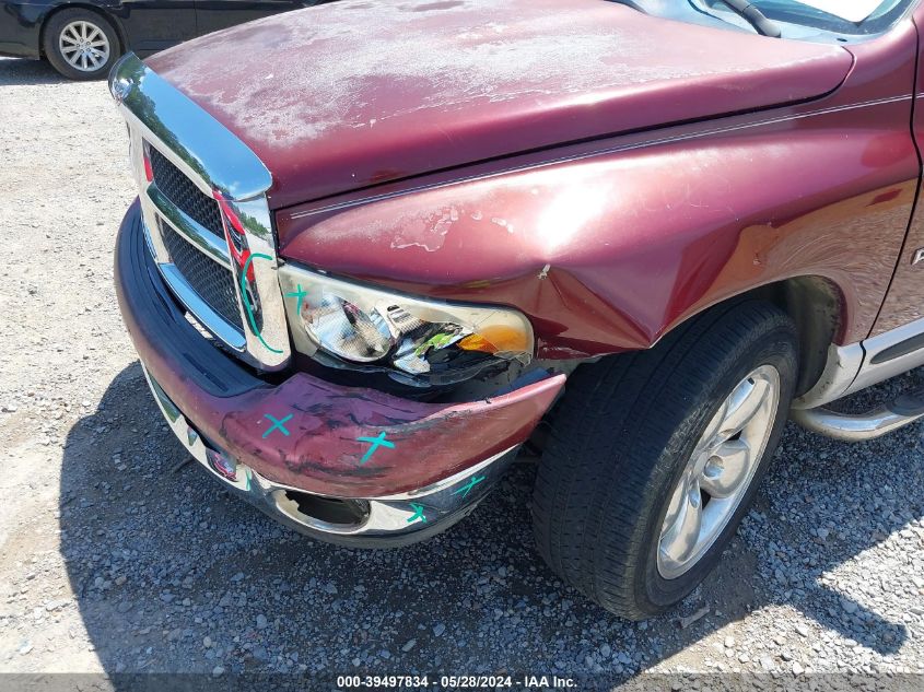 2003 Dodge Ram 1500 Slt/Laramie/St VIN: 1D7HA18N93S125289 Lot: 39497834