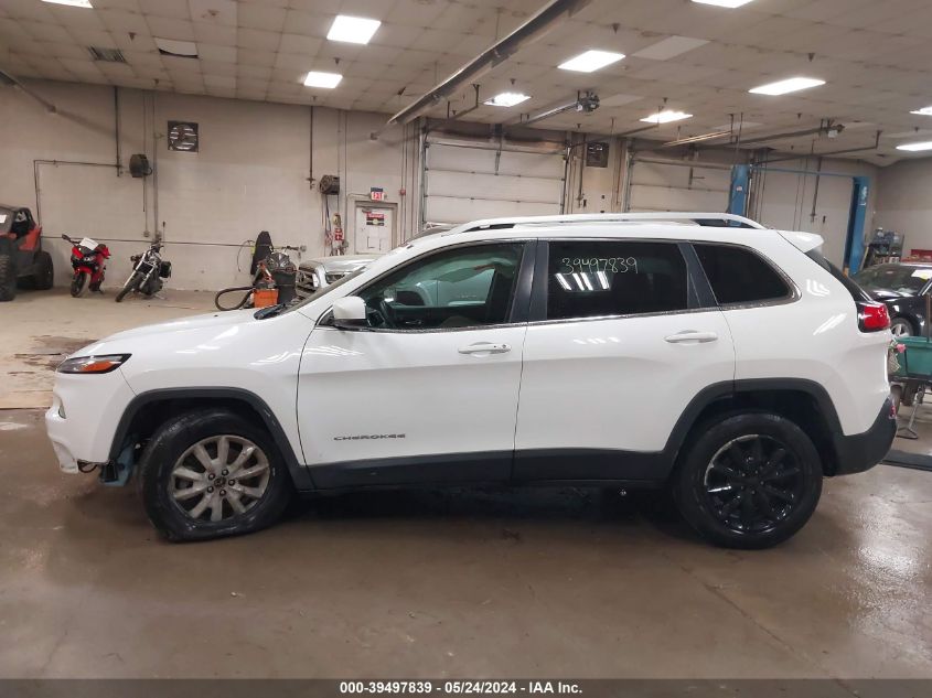 2015 Jeep Cherokee Limited VIN: 1C4PJMDS0FW546611 Lot: 39497839