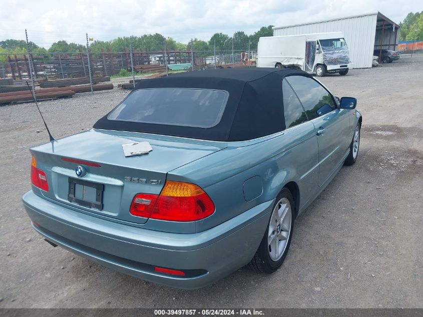 2004 BMW 325Ci VIN: WBABW33484PL32284 Lot: 39497857