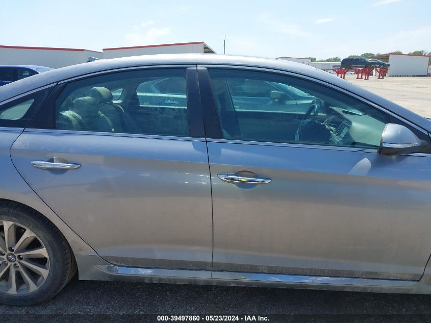 2017 Hyundai Sonata Sport VIN: 5NPE34AF1HH482967 Lot: 39497860