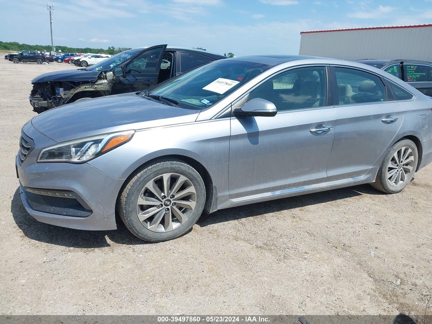 VIN 5NPE34AF1HH482967 2017 HYUNDAI SONATA SPORT