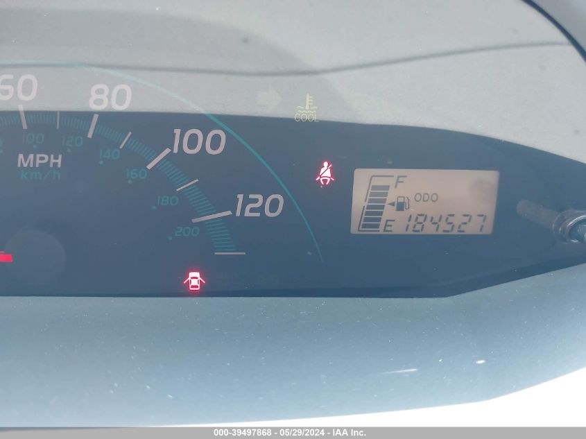 2007 Toyota Yaris VIN: JTDJT923975041022 Lot: 39497868